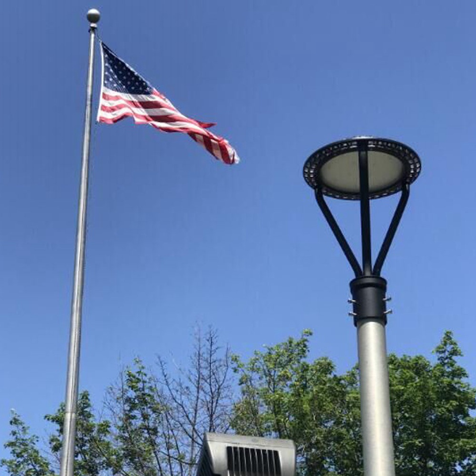 Led Post Top Light 100w 13000lm 5000k For Garden Yard Acorn Head Retrofit (5)