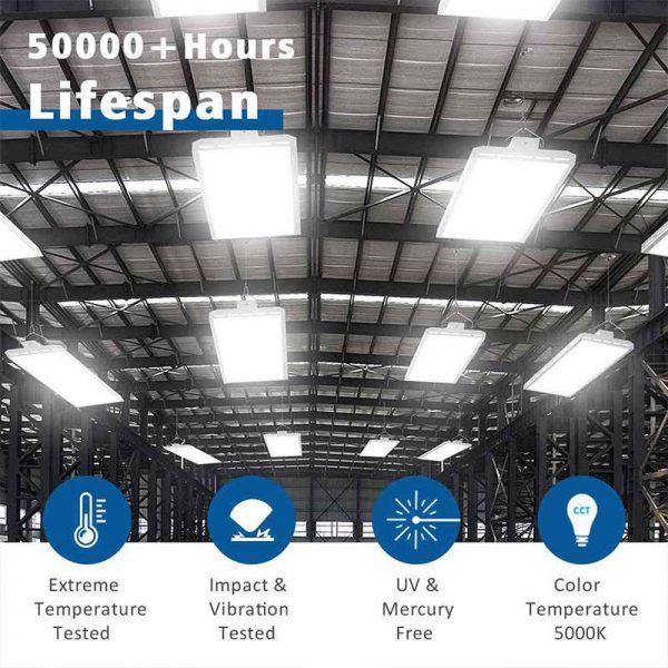 Linear High Bay Led 130w 5000k With 120 277vac 18,500lm For Supermarket7