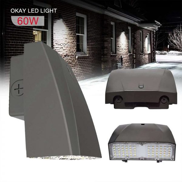 Outdoor Led Wall Pack 60w Ip65 5000k For Outdoor Building Lighting1