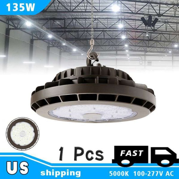 Ufo Led Lighting 135w 5000k 347vac 480v For Warehouse Factories4