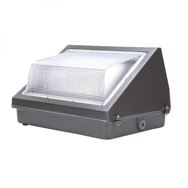Wall Pack Led Light Fixtures 120w With Brown Finish For Outdoor Sidewalks1