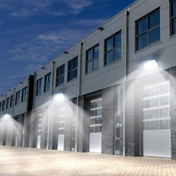 Wall Pack Led Light Fixtures 120w With Brown Finish For Outdoor Sidewalks3