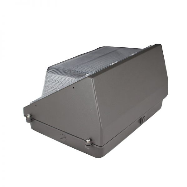 Wall Pack Led Light Fixtures 120w With Brown Finish For Outdoor Sidewalks3