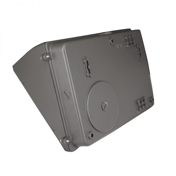 Wall Pack Led Light Fixtures 120w With Brown Finish For Outdoor Sidewalks4