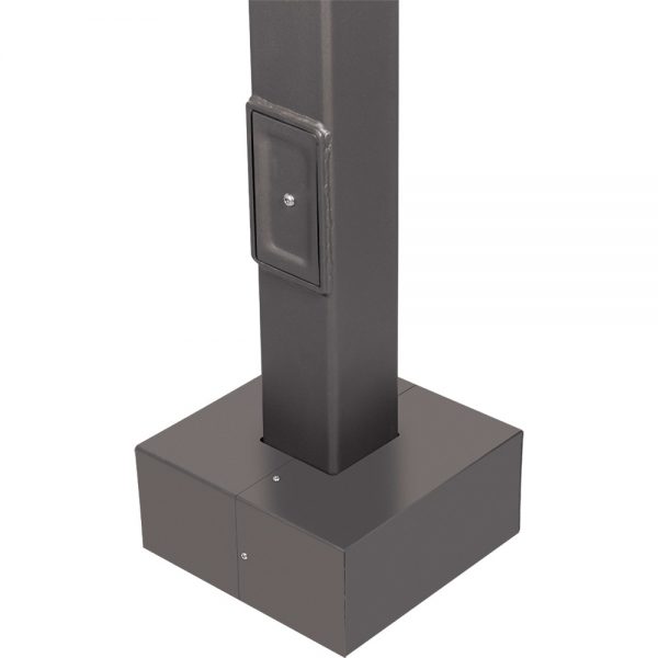 Lamp Pole 4in 15' Dark Bronze (6)