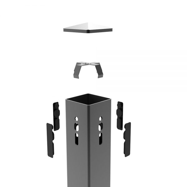 Light Poles 4in 15' Dark Bronze (6)