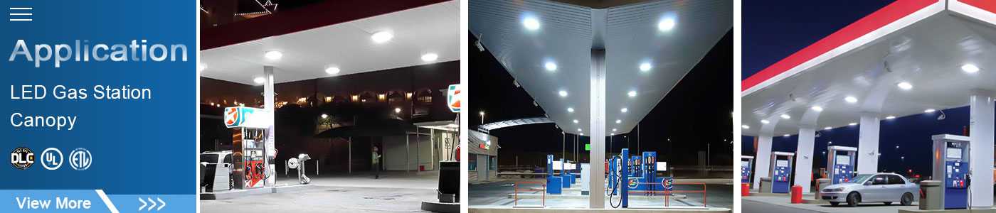 Led Gas Station Canopy