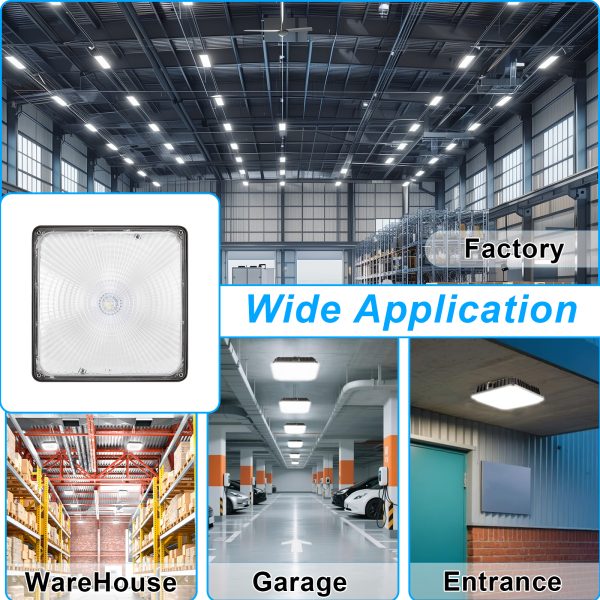 Gas Station Lights 40w 60w 120 277vac For Commercial Building (6)