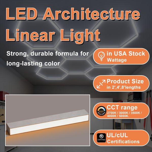 Led Architecture Linear Lights 20w 40w Wattage And Cct Adjustable 2700k3000k3500k4000k5000k For Barbershop (9)