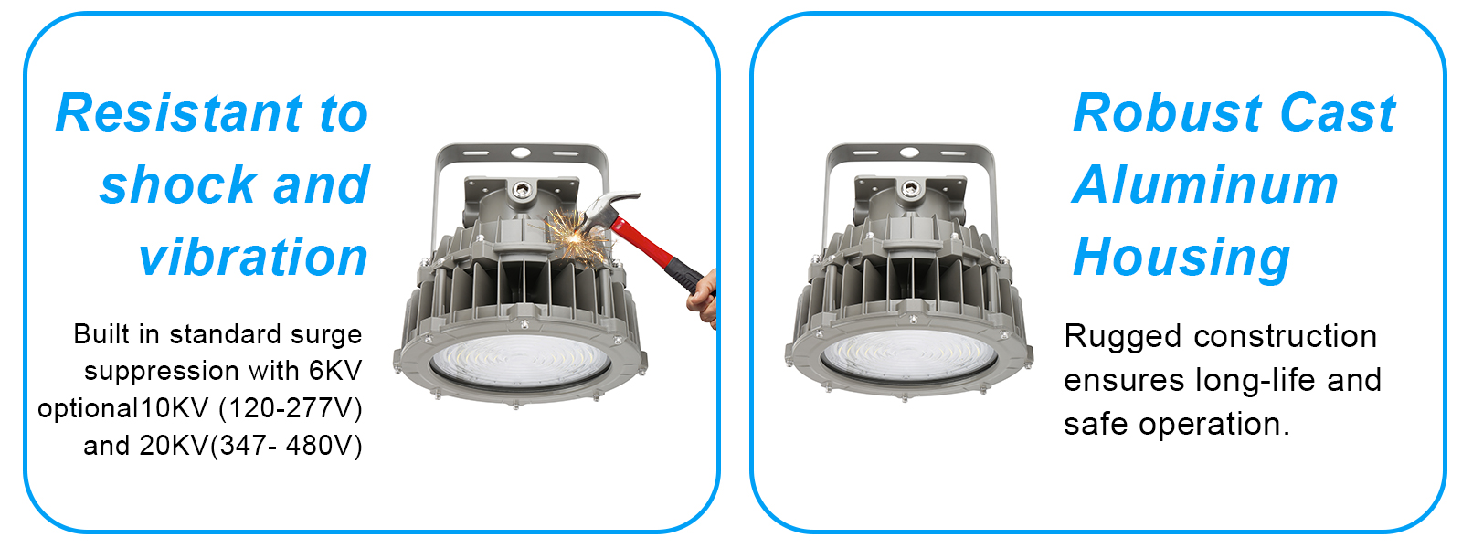 Led Hazardous Location High Bay Lights 100w 200w Wattage 5000k For Mines And Quarries (2)