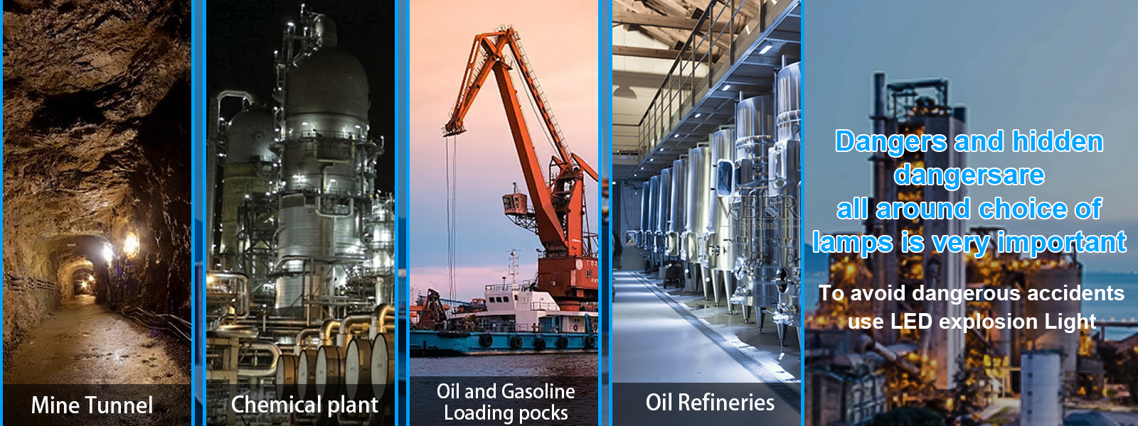 Led Hazardous Location High Bay Lights 100w 200w Wattage 5000k For Mines And Quarries (7)