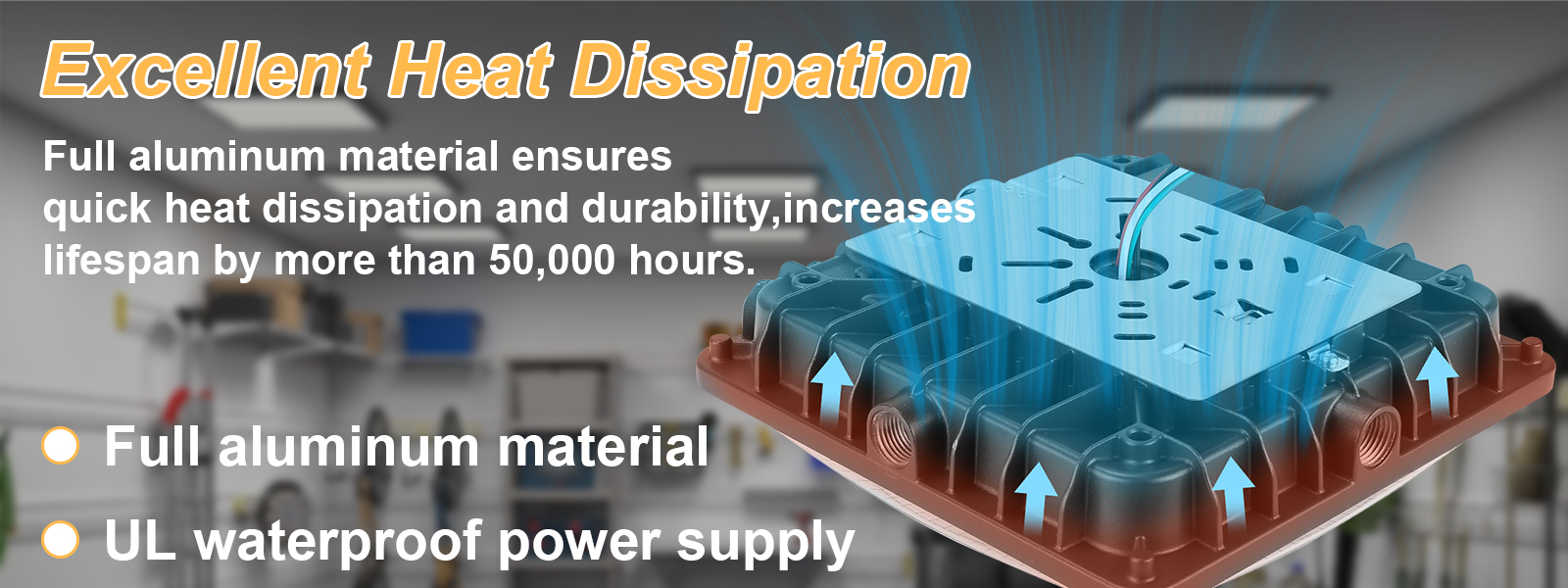 Led Canopy Lights 60w 110w Wattage And Cct Adjustable 120 277vac For Gas Station (5)