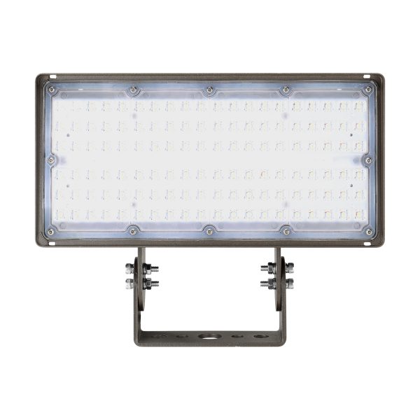 Led Flood Lights 120 277vac 347 480vac Voltage Ip65 Waterproof And Mounting Selectable For Courtyard (1)