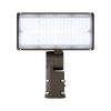 Led Flood Lights 120 277vac 347 480vac Voltage Ip65 Waterproof And Mounting Selectable For Courtyard