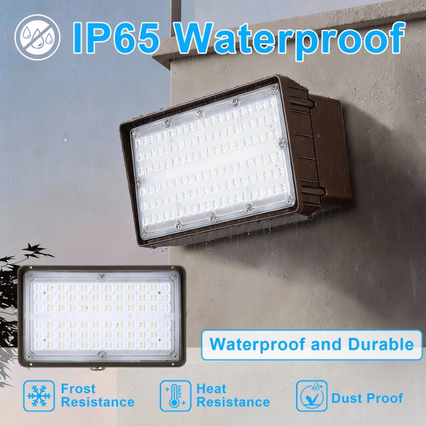 Led Flood Lights 120 277vac 347 480vac Voltage Ip65 Waterproof And Mounting Selectable For Courtyard (6)