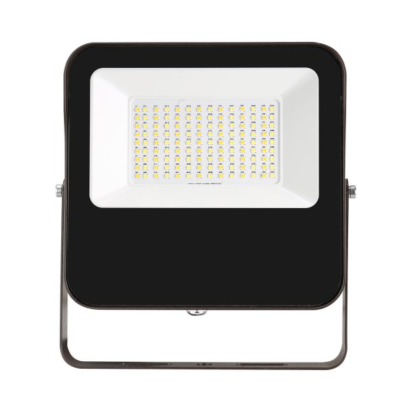 Led Flood Lights 120 277vac Voltage Ip65 Waterproof And Cct Adjustable 3000k4000k5000k With Photocell For Courtyard (2)