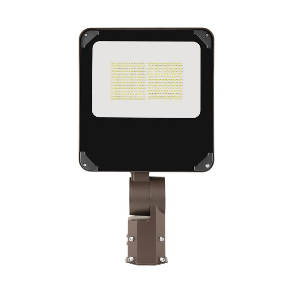 Led Flood Lights 120 277vac Voltage Ip65 Waterproof And Cct Adjustable 3000k4000k5000k With Photocell For Courtyard (9)