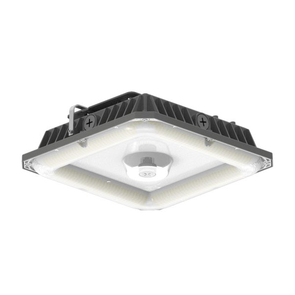 Led Gas Station Canopy Light 100 277vac Wattage Selectable 60w80w100w And Cct Adjustable 3000k4000k5000k Ip65 For Warehouse (1)