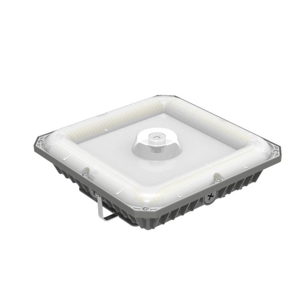 Led Gas Station Canopy Light 100 277vac Wattage Selectable 60w80w100w And Cct Adjustable 3000k4000k5000k Ip65 For Warehouse (10)