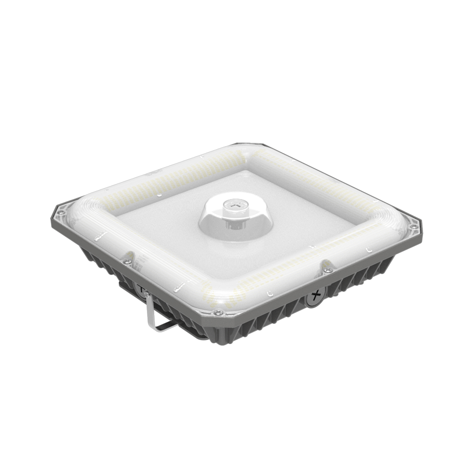 Led Gas Station Canopy Light 100 277vac Wattage Selectable 60w80w100w And Cct Adjustable 3000k4000k5000k Ip65 For Warehouse (10)