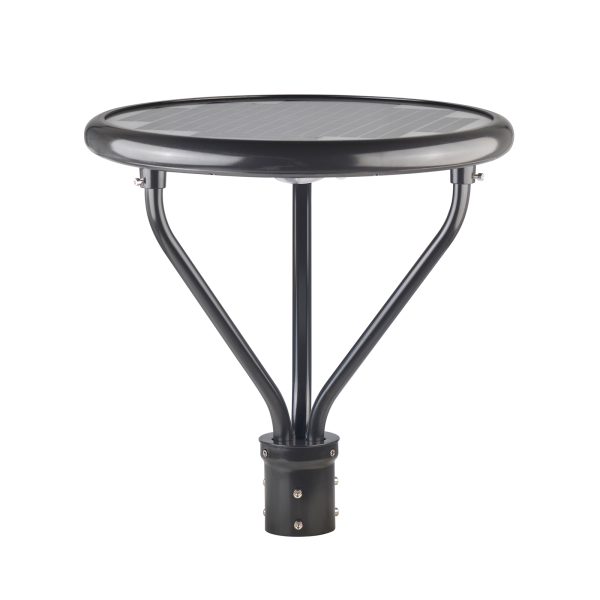 Led Solar Post Top Lights 100 277vac Ip65 And 25w 40w Wattage 5000k With Pir Sensor For Gardens (9)