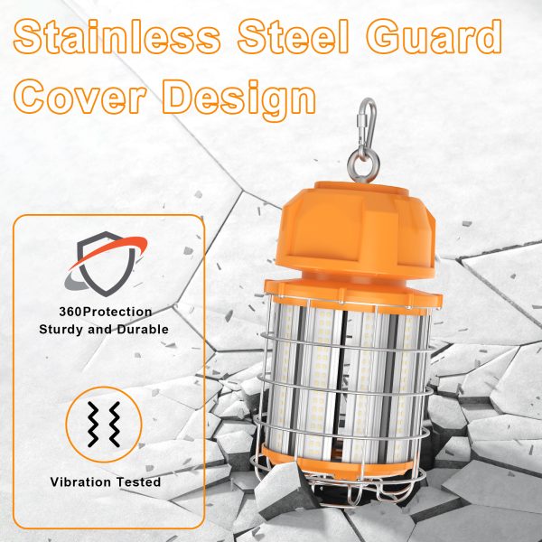 Led Temporary Work Lights 100 277vac Wattage Ajustable 80w100w120w150w Ip64 5000k For Garage (11)