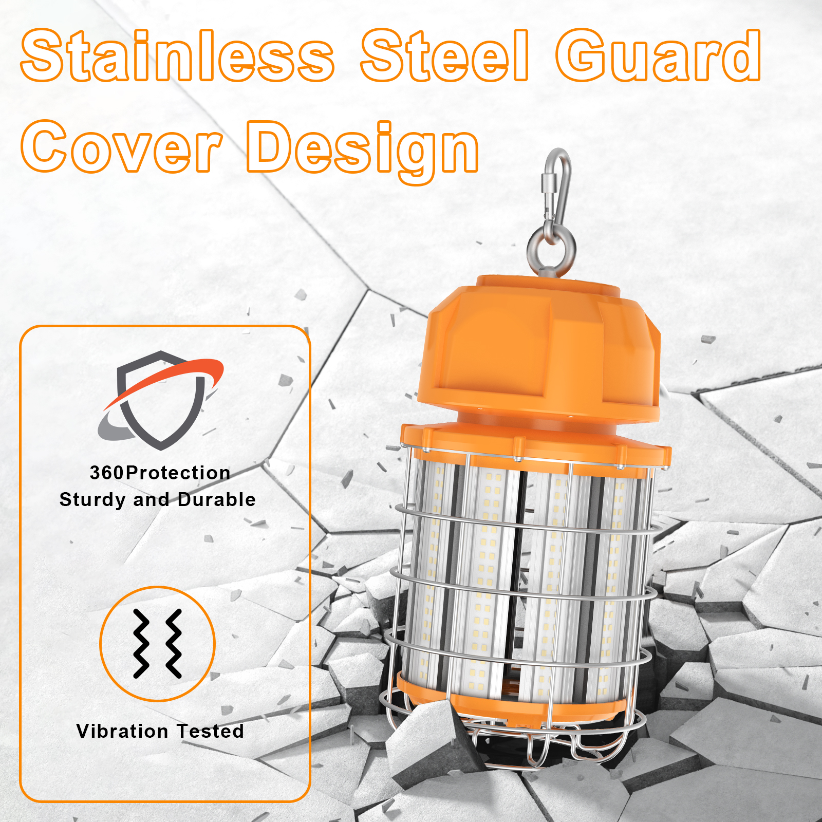 Led Temporary Work Lights 100 277vac Wattage Ajustable 80w100w120w150w Ip64 5000k For Garage (11)