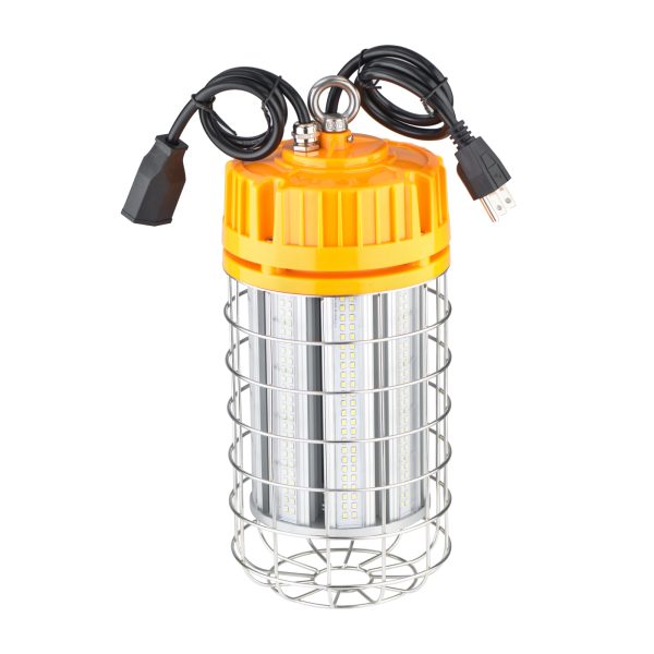 Led Temporary Work Lights Linkable 100 277vac 100w 150w 5000k With Hook For Garage (1)