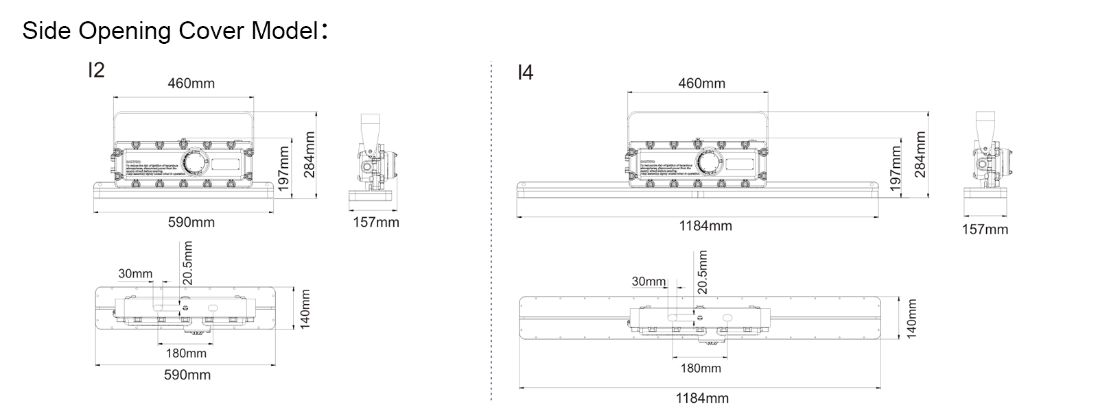 Explosion Proof Light Led 40w 50w 60w 80w 100w 4000k 5000k Ip66 With Etl Ul Listed For Hazardous Locations (3)