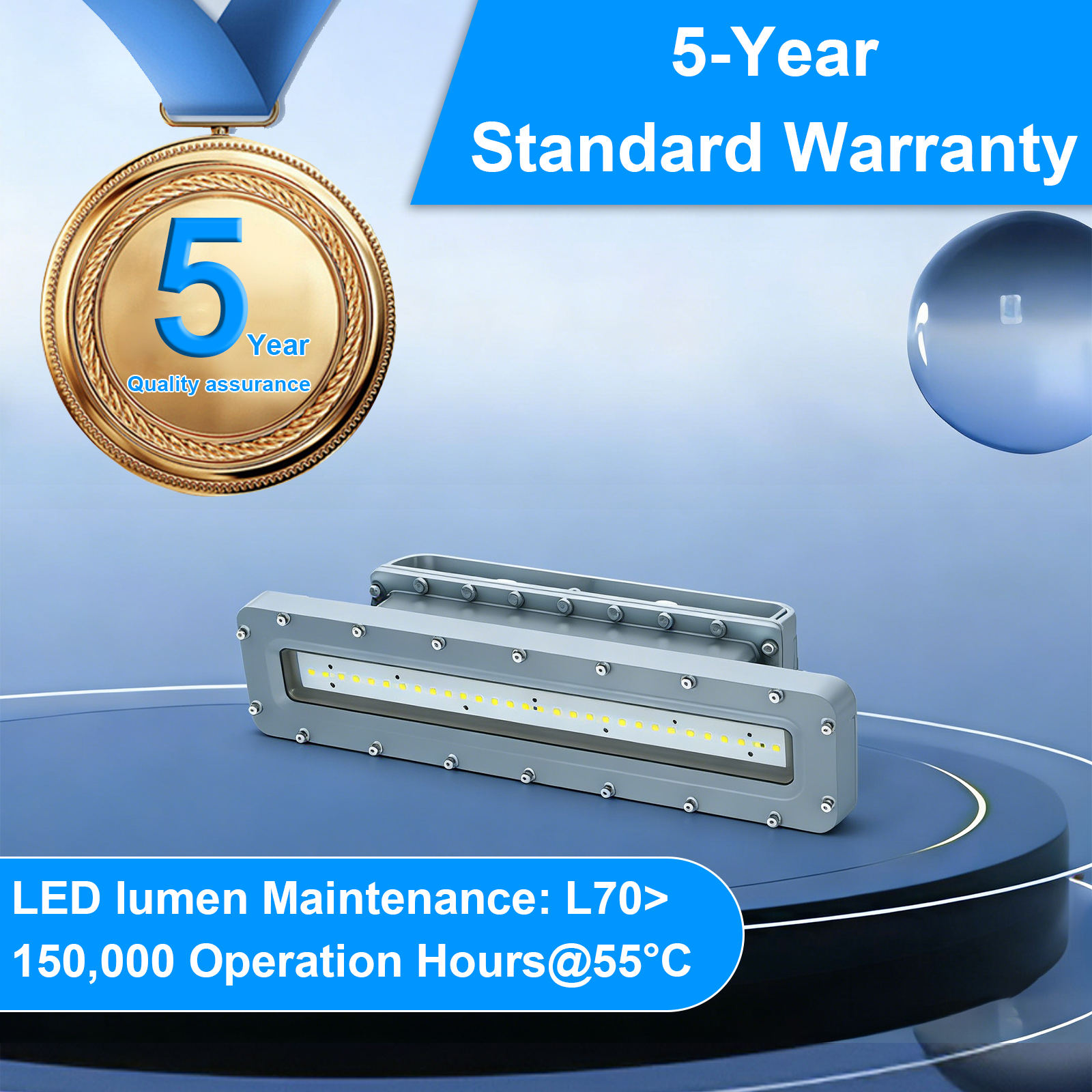 Explosion Proof Light Led 40w 50w 60w 80w 100w 4000k 5000k Ip66 With Etl Ul Listed For Hazardous Locations (7)