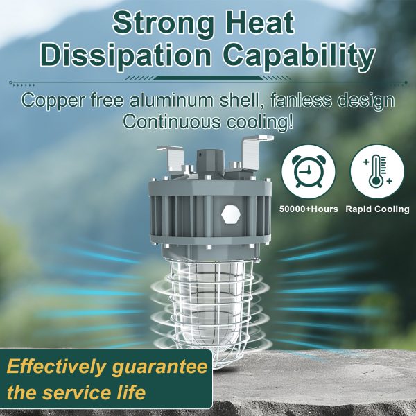 Hazardous Led Flood Explosion Proof Lights 100 277vac 20w 30w 40w 4000k 5000k Ip65 With Etl Ul Listed For Smelter (5)