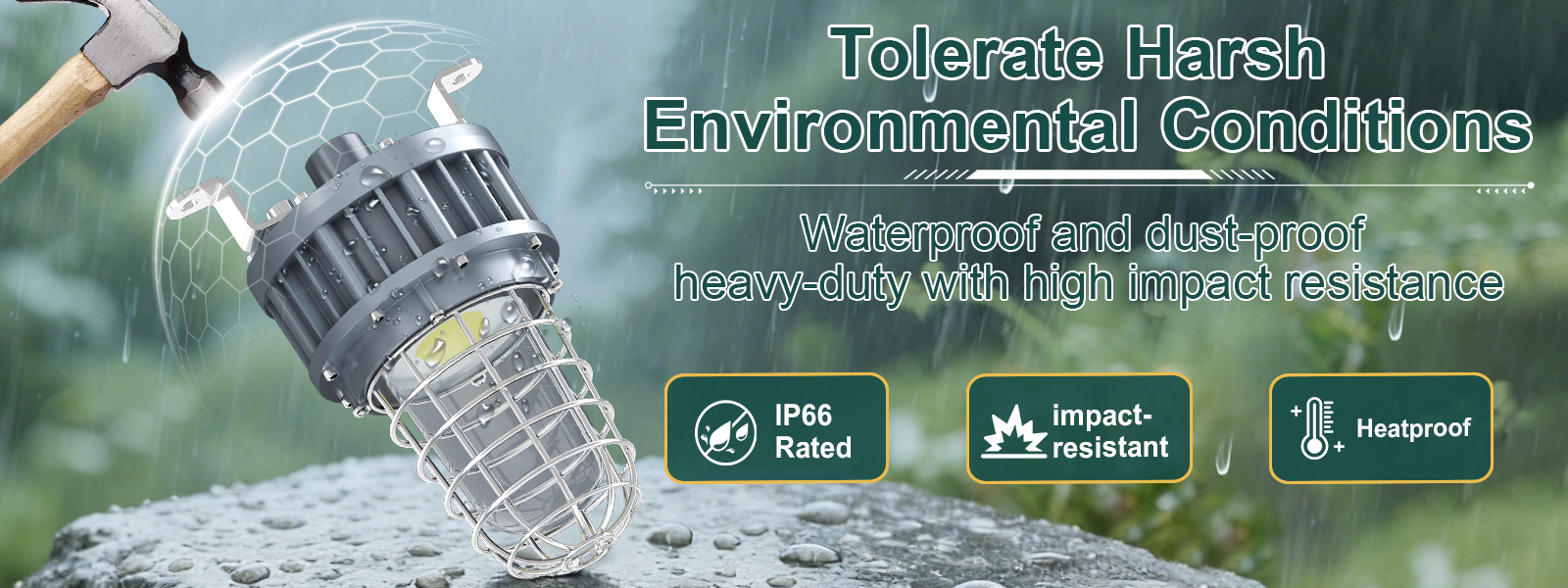 Hazardous Led Flood Explosion Proof Lights 100 277vac 20w 30w 40w 4000k 5000k Ip65 With Etl Ul Listed For Smelter (5)