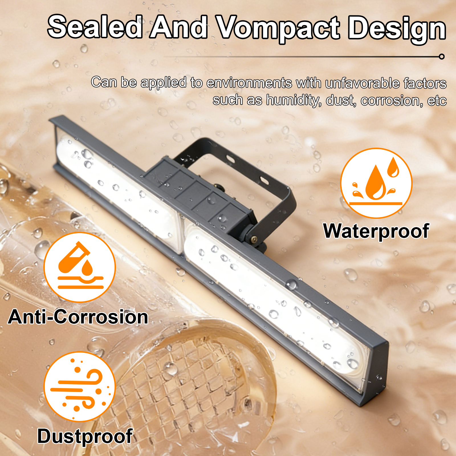 Hazardous Led Flood Explosion Proof Lights 100 277vac 20w 40w 60w 80w 4000k 5000k Ip66 With Etl Ul Listed For Factory (6)