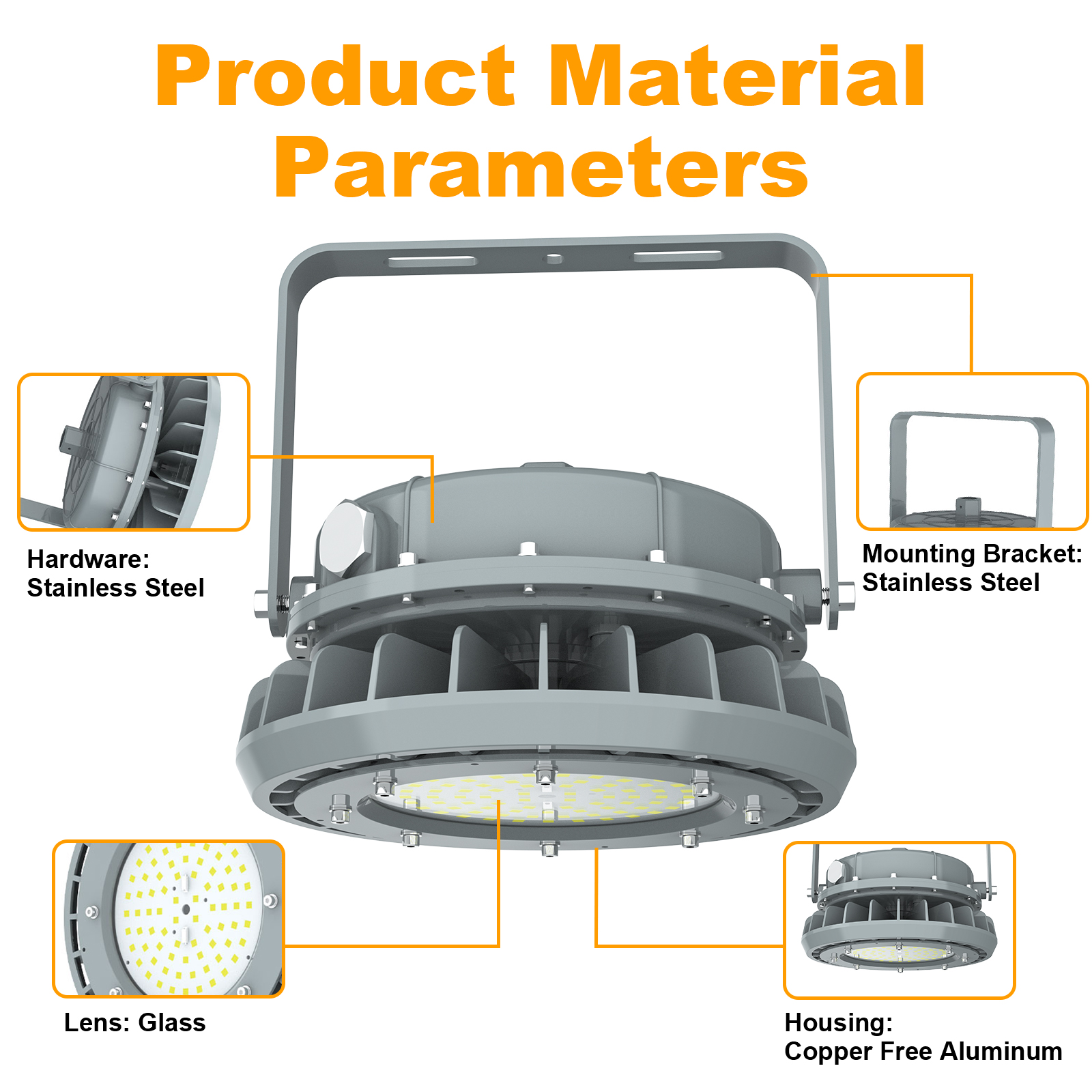 Led Explosion Proof Lights 40w 60w 80w 100w 150w 200w 250w 300w 400w 5000k Ip65 With Etl Ul Listed For Hazardous Locations (12)