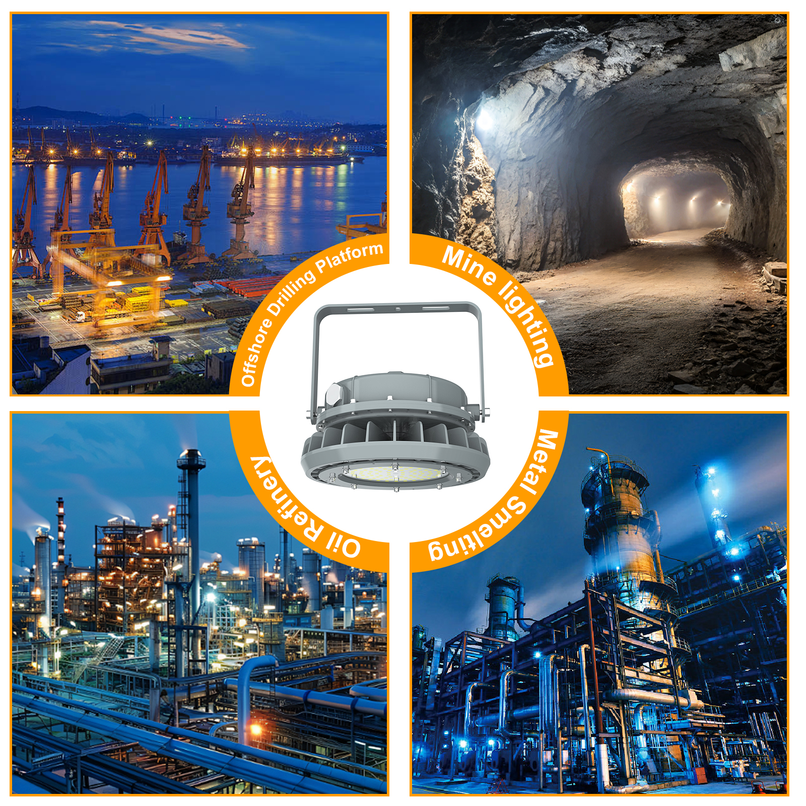 Led Explosion Proof Lights 40w 60w 80w 100w 150w 200w 250w 300w 400w 5000k Ip65 With Etl Ul Listed For Hazardous Locations (18)