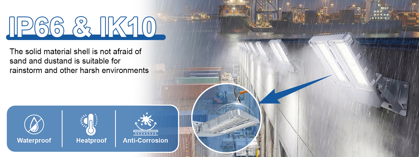 Led Explosion Proof Street Lights 100w 150w 200w 5000k Ip66 With Etl Ul Listed For Petrochemical Plant (6)