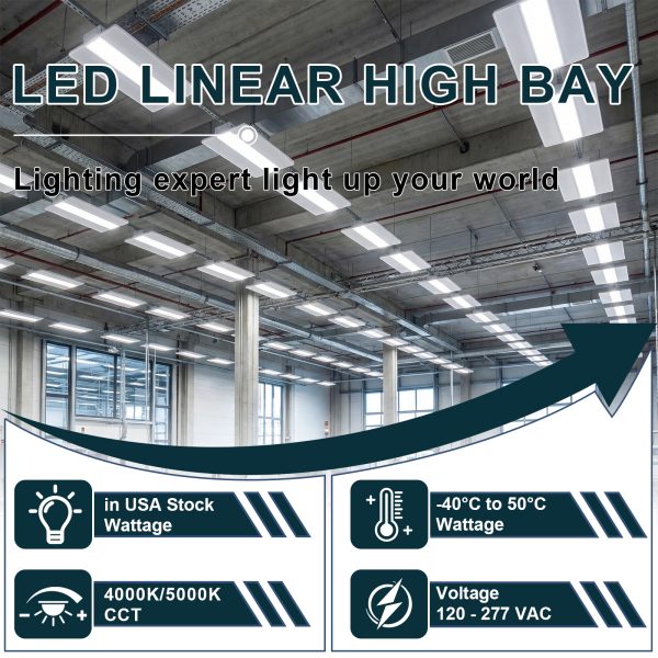 Led Linear High Bay Light 80w 130w 160w 205w 250w 300w 410w Wattage Selectable And Cct Adjustable 4000k5000k For Gymnasium (16)