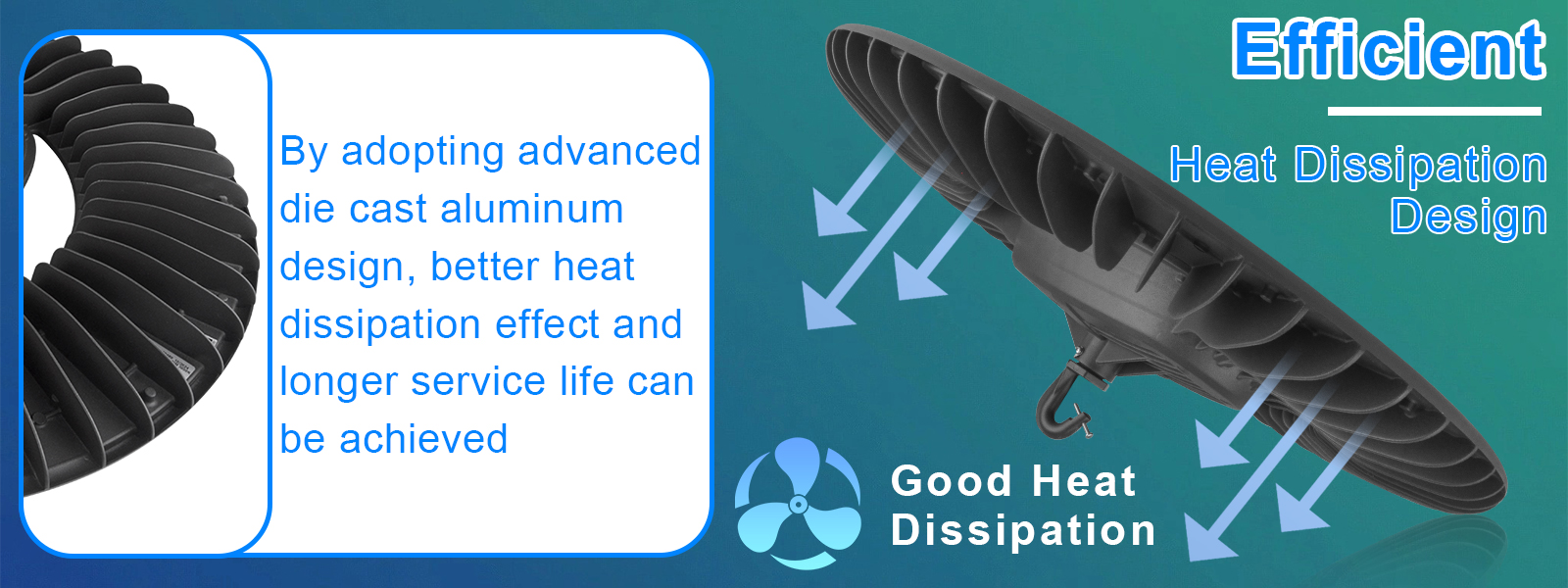 Led Ufo High Bay Light 340w 350w 410w Dark Bronze 5000k With Dlc Listed For Warehouse (8)