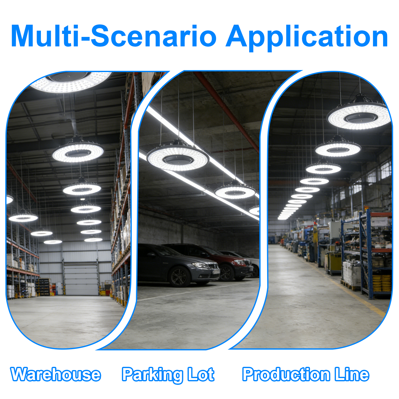 Led Ufo High Bay Light 340w 350w 410w Dark Bronze 5000k With Dlc Listed For Warehouse (8)