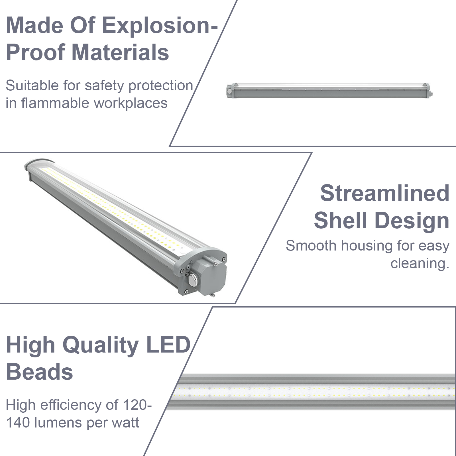 Led Explosion Proof Linear Light 100 277vac 40w 60w 80w 5000k Ip66 With Etl Ul Listed For Ship Deck (7)